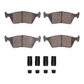 R1 85-88 Chrysler Daytona Rear Optimum OE Pads & Hardware Kit