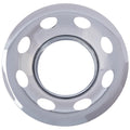 QT WHEEL COVER 14IN 5LUG W/ OPEN MIDDLE CHROME ABS