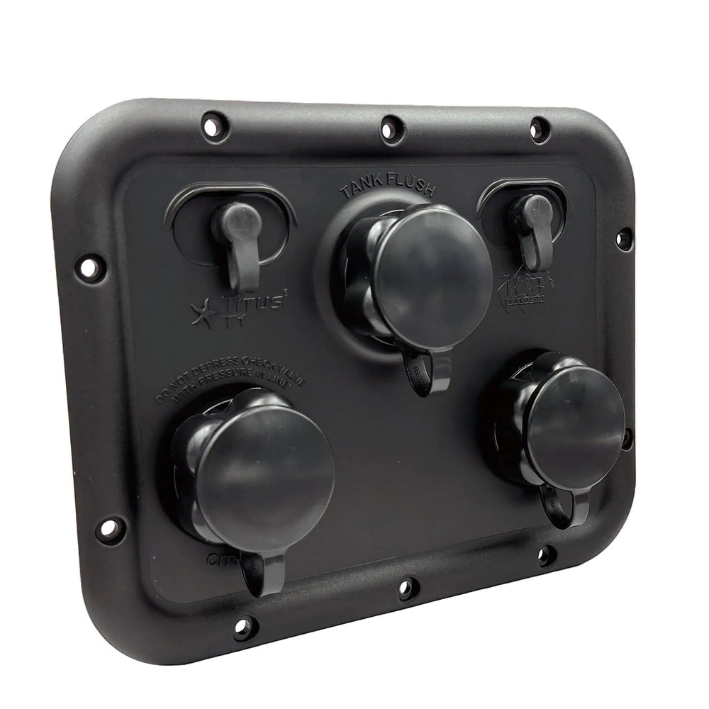 B&B MOLDERS black auto part