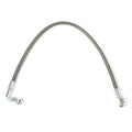 Fragola -4AN PFTE Hose Assembly Straight x 90 Degree 20in