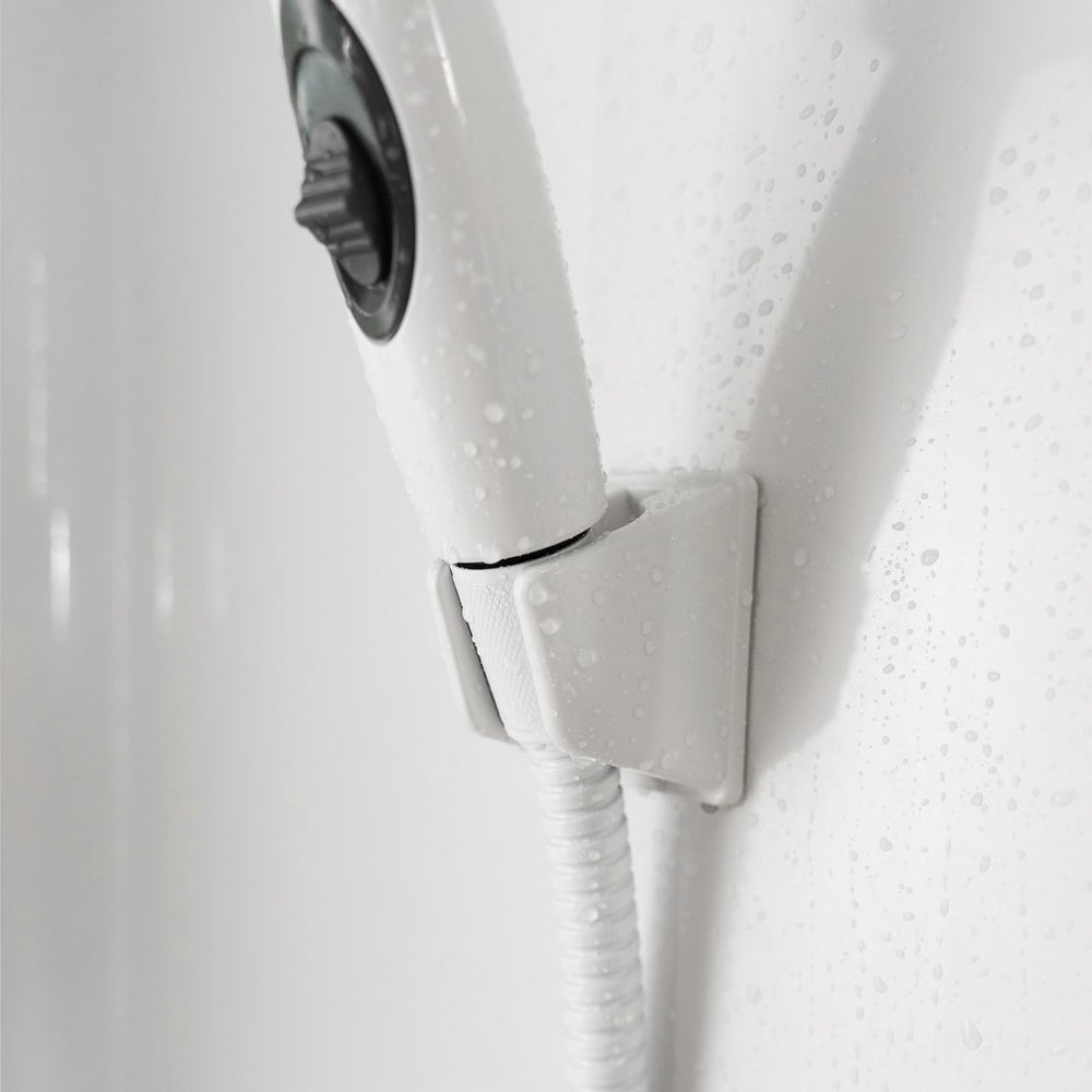 PREMIUM RV HAND HELD SHOWER WAND & HOSE KIT WHITE