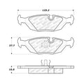 Stoptech Street Brake Pad Rear BMW SM