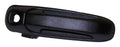 Left Front Door Handle w/ Key Hole for 02-07 Jeep KJ Liberty, Black Textured Crown Automotive