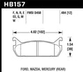 DFC 82-92 Volvo 780/760 Series/740/745 Front 5000 Advanced Semi Metallic Brake Pads