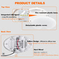 LED RV INTERIOR MOTION LIGHT WITH SWITCH ULTRA BRIGHT 3500K