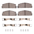 R1 1968-1992 Fiat STRADA Front R1 Optimum OE Pads & Hardware Kit