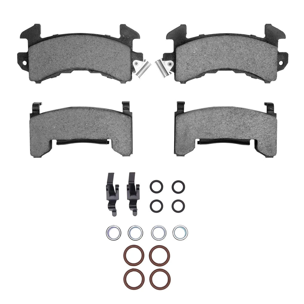 R1 1978-2003 Buick Riviera Front R1 Semi Met Pads & Hardware Kit