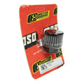 Moroso Filtered Valve Cover Breather - Clamp-On - 1in ID - Black Finish