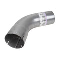 ELBOW 60 DEGREE 4IN DIA. IDOD 8IN 8IN LGTH 5IN CLR ALUMINIZED