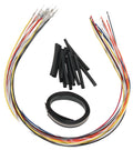 NAMZ 07-13 NON-Baggers Handlebar Switch Wire Extensions 24in. (Cut & Solder / Fits Up to 20in. Apes)