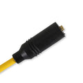 Spark Plug Wire Set Super Stock 7MM Yellow Volkswagon Pointer 1.8L ACCEL