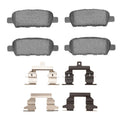 R1 08-13 Nissan Rogue Rear Euro Ceramic Brake Pads and Hardware Kit