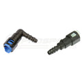 Radium Engineering Adapter Fitting 5/16 SAE Female to 3/8 Inch Hose Barb