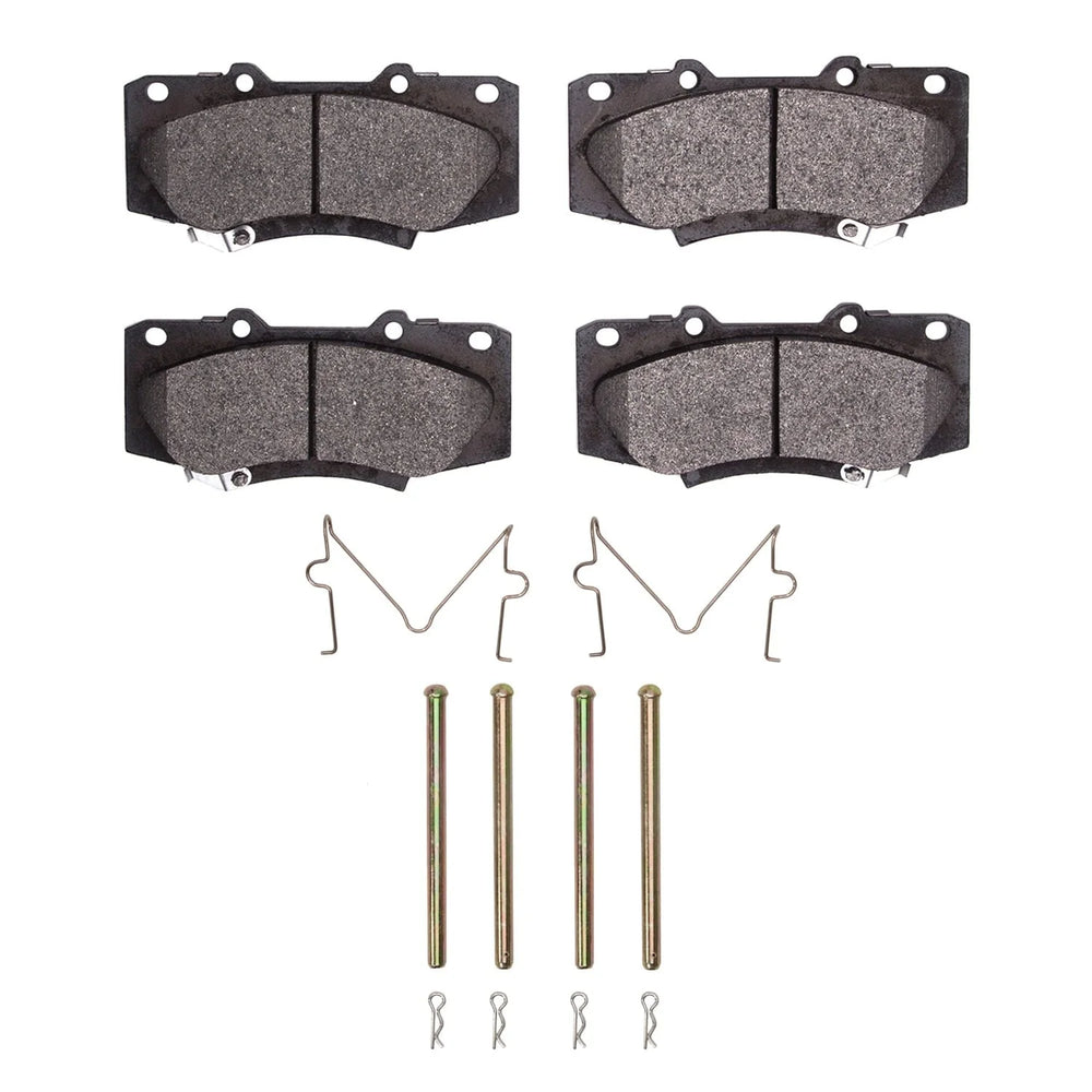 R1 13-15 Toyota Hilux (Mexico) Front Semi Met Pads & Hardware Kit