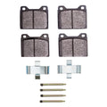 R1 72-75 Volvo 164 Front Ceramic Brake Pads and Hardware Kit