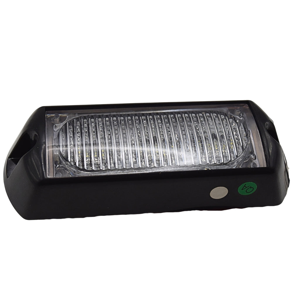WHITE 3 DIODE SURFACE MOUNT LED STROBE