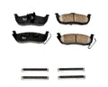Power Stop 06-10 Jeep Commander Rear Z17 Evolution Ceramic Brake Pads w/Hardware