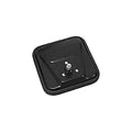 Door Mirror Head, CJ- Style, Convex, Black; 55-86 Jeep CJ5/CJ6/CJ7/CJ8