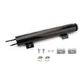 Radiator Overflow Tank 2 in x 13in Black Stainles