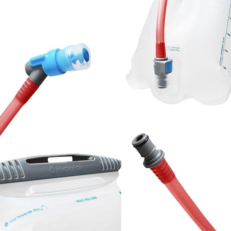 USWE Elite Hydration Bladder Plug-N-Play Tube Hydraflex - 1.5L