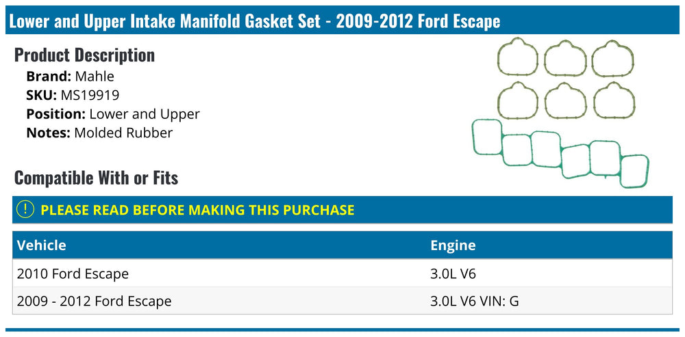 INTAKE MANIFOLD SET