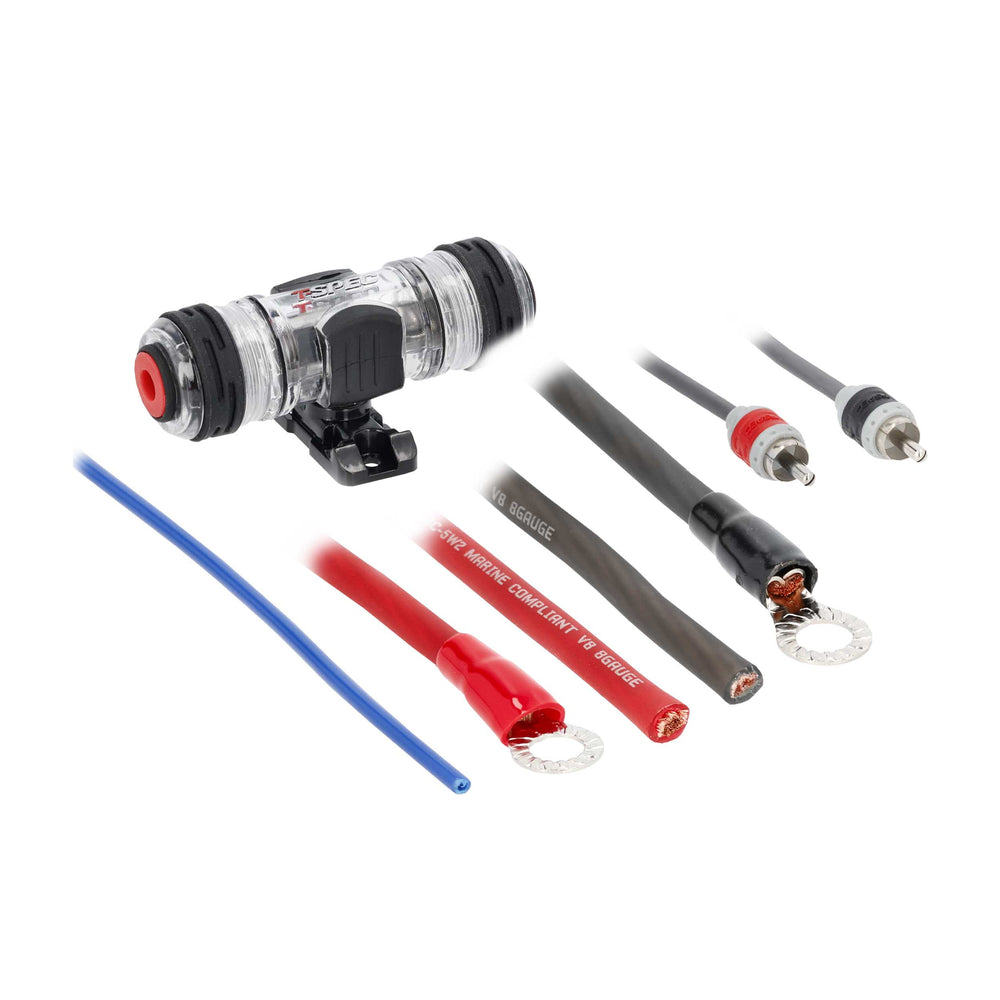 8AWG 600W AMP KIT WITH RC