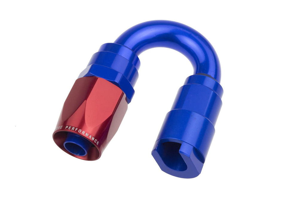 08 TO 3/8 SAE QUICK DISCONNECT FEMALE 180DEG RED/BLUE