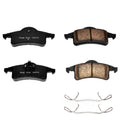 Power Stop 99-04 Jeep Grand Cherokee Rear Z17 Evolution Ceramic Brake Pads w/Hardware