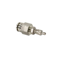 DOT INFLATION VALVE (FOR 1/4 AIR LINE)PTC STYLENICKEL PLATED(4 PCS)DOT APPROVED
