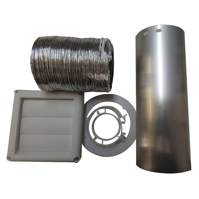 OUTSIDE VENT KIT, WHITE