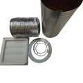 OUTSIDE VENT KIT, WHITE
