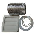 OUTSIDE VENT KIT, WHITE