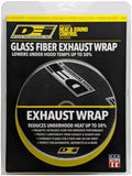 Black Glass Fiber Exhaust Wrap 1x50