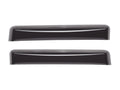 WeatherTech 2018+ Kia Rio 5-Door Rear Side Window Deflectors - Dark Smoke