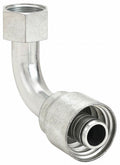 #10 90 Degree Hose End