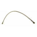 STRAIGHT 3 TO 90 DEGREE 3 27IN PRE ASSEMBLED BRAKE LINE BLACK