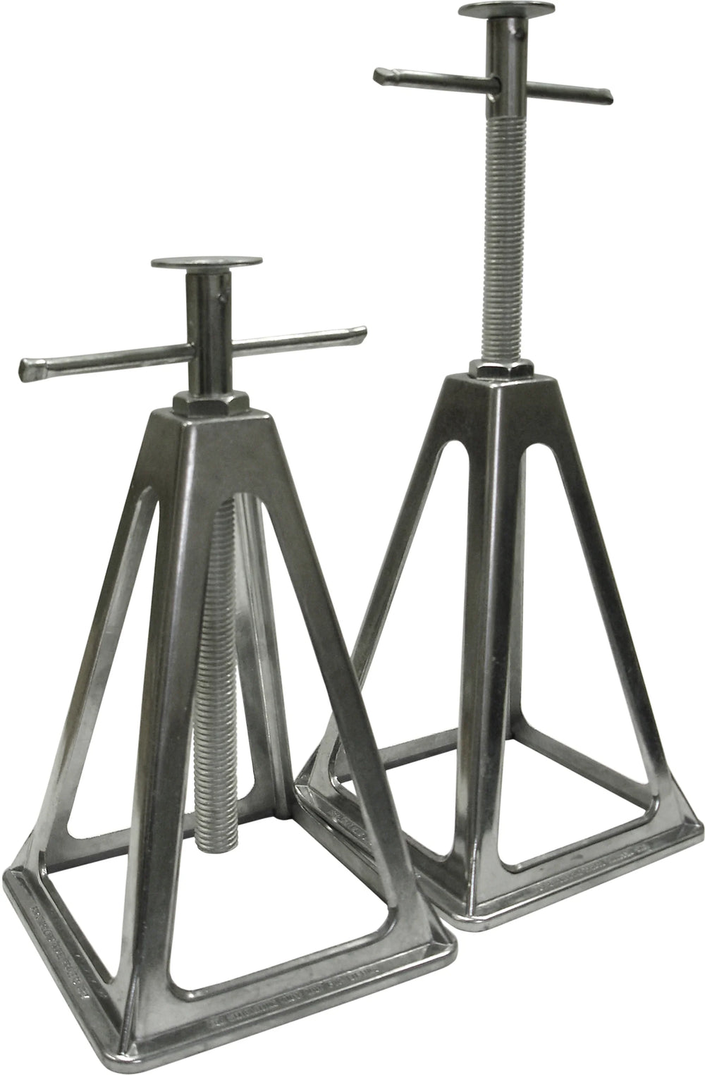 TRAILER JACK STACKER STYLE EXTENDS FROM 11IN TO 17IN 6000 LBS SET OF 2