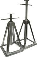 TRAILER JACK STACKER STYLE EXTENDS FROM 11IN TO 17IN 6000 LBS SET OF 2