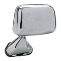 LH MIRROR REAR VIEW DOOR MOUNT FOLDAWAY; W/VENT WINDOW; W/SINGLE GLASS; CHROME TOYOTA PICKUP 8995
