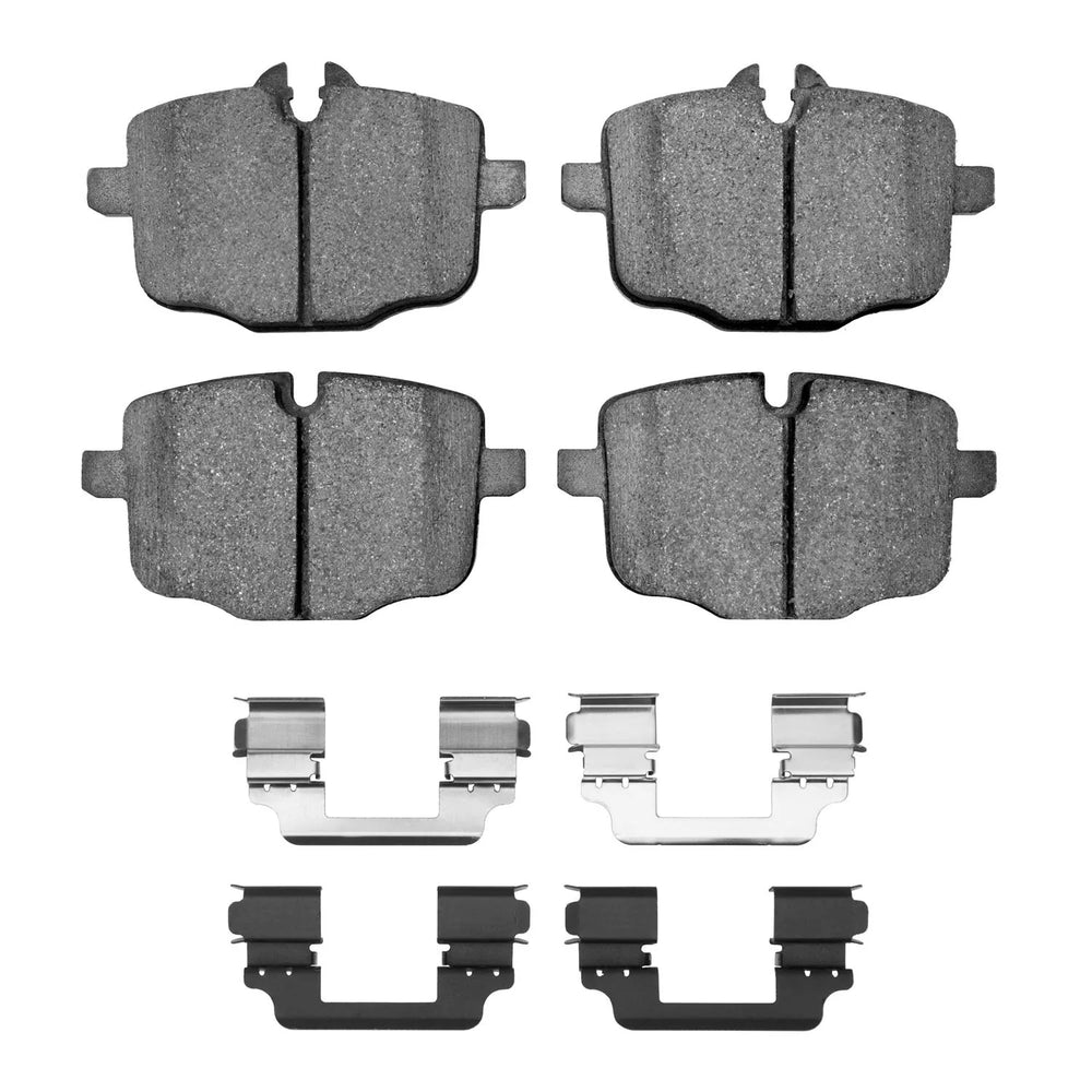 R1 11-19 BMW 640I Coupe Rear Semi Met Pads & Hardware Kit