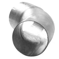 ELBOW 45 DEGREE 4IN DIA. IDOD 5IN 5IN LGTH 4IN CLR ALUMINIZED