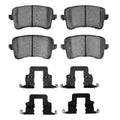 R1 08-17 Audi A4 (USA/Canada) Rear Semi Met Pads & Hardware Kit