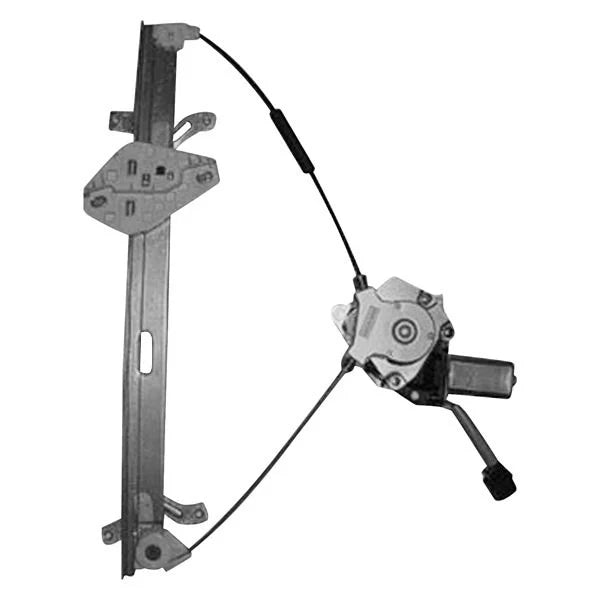LH FT DOOR GLASS REGULATOR W/MOTOR; ACCORD 0307