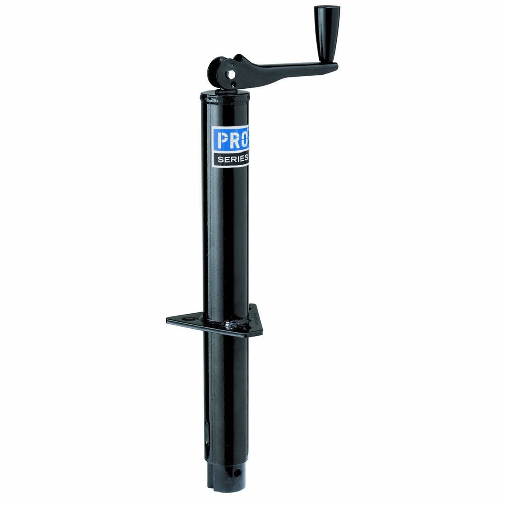 ROUND TRAILER JACK AFRAME 2000LB LIFT CAPACITY TOP WIND BOLTON 14IN TRAVEL