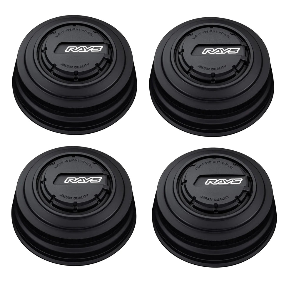 Gram Lights No.112 Rays LPS Center Cap 6-139.7 Semigloss Black / Black (Hub Clearance 44mm)