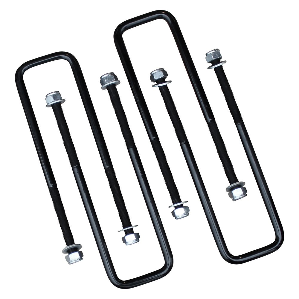 4 pcs Square U Bolts for 2.5 Inch Wide Leaf Springs 12 Inch Long 88-99 chevrolet C1500 K1500 01-19 Silverado Sierra 1500 01-04 Silverado Sierra 2500 92-99 K1500 K2500 Suburban 05-23 Titan Freedom Off-Road