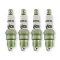 HP Copper Spark Plug Shorty 14MM Thread .460 In Reach Heat Range 4 Tapered Seat 4 Pack ACCEL