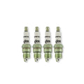 HP Copper Spark Plug Shorty 14MM Thread .460 In Reach Heat Range 4 Tapered Seat 4 Pack ACCEL