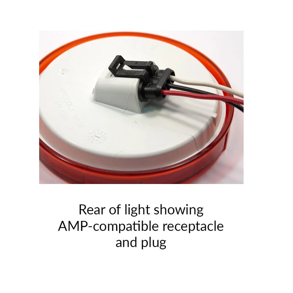 LED STOP & TAIL CLEAR LENS