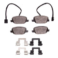 R1 15-20 Alfa Romeo 4C Rear Semi Met Pads & Hardware Kit